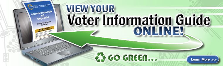 Apply to receive your voter information guide online